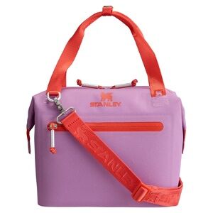 Stanley Purple and Red Travel Bag with Modern Design